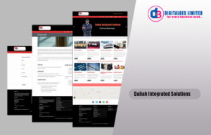 Security Company Website Design and Development for Daliah Integrated Solutions