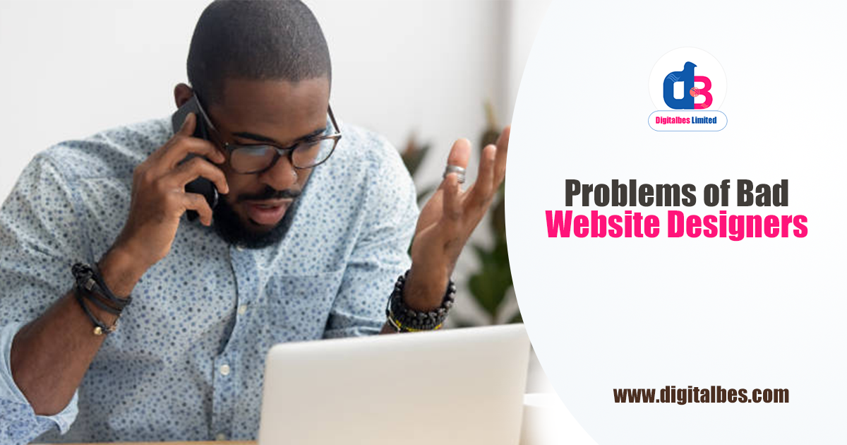 Problems of Bad Website Designers