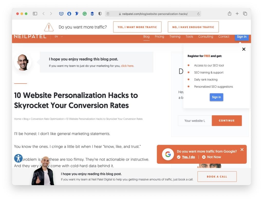 neil-patel-intrusions-on-website
