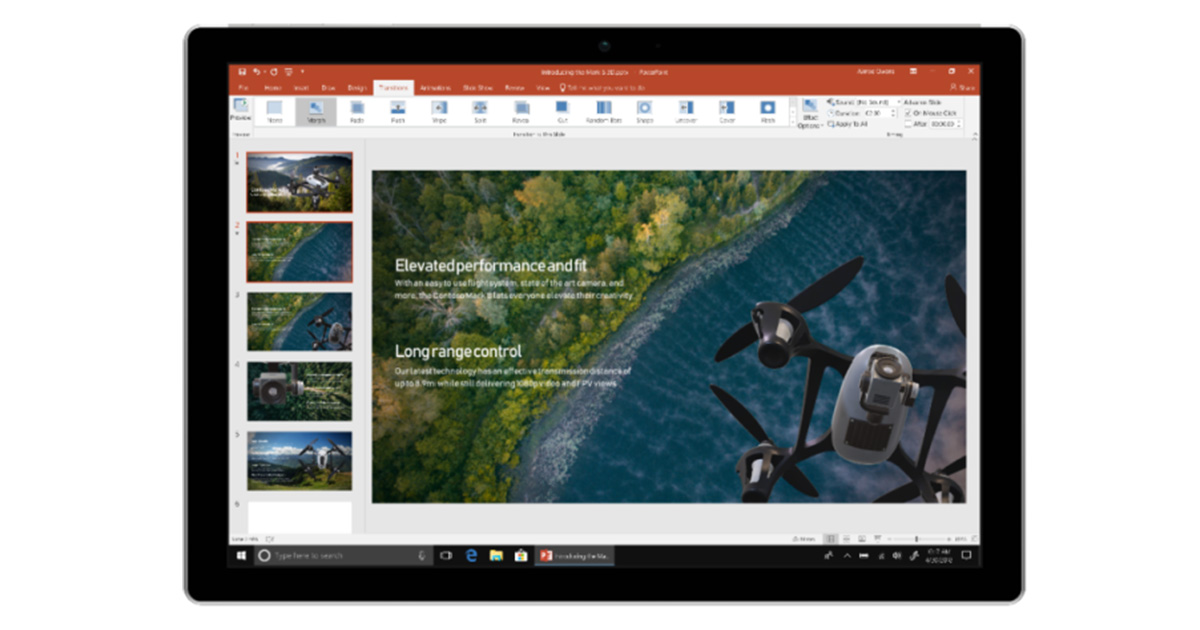 Microsoft Powerpoint of Office2019