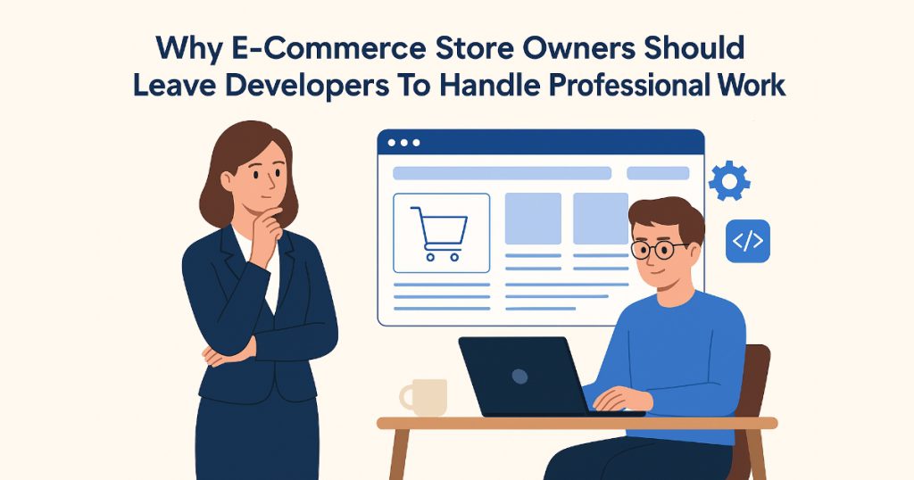 Why E-Commerce Store Owners Should Leave Development to the Experts